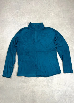 Veste polaire femme quart zip half zip The North Face bleue taille M logo brodé 100% polyester, marke: The North Face, zustand: Sehr gut, größe: M / 38 / 10, 22,00 €, 23,80 € inklusive Vinted-Käuferschutz