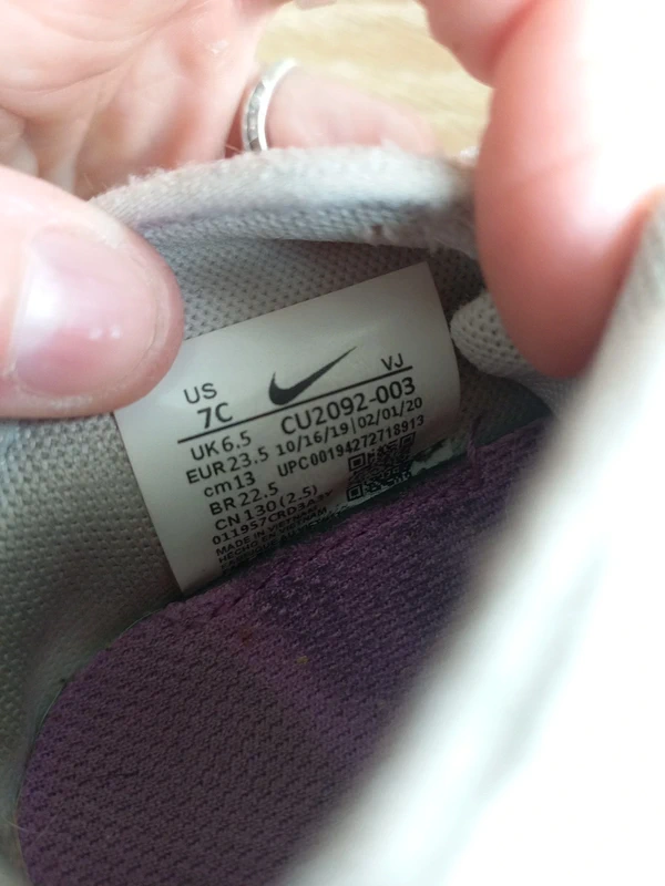 Basket Nike bébé T23 - photo numéro 6
