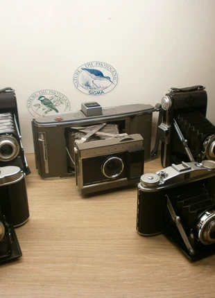 oude Vouw Camera's, merk: Agfa / Kodak, staat: Heel goed, € 150,00, € 158,20 inclusief Kopersbescherming