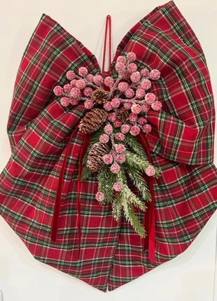 Fiocco di Natale Scozzese Rosso, marque: Merry Christmas, état: Neuf avec étiquette, 25,00 €, 26,95 € Protection acheteurs incluse