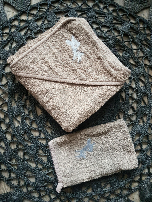 Ensemble Serviette Bebe Marron Vertbaudet Vinted Ensemble Serviette Bebe Marron Vertbaudet Vinted