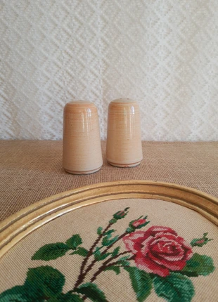 Set salière et poivrier en grès vintage ancien sel poivre, marca: Vintage, estado: Muito bom, €10.00, €11.20 inclui Proteção do Comprador Pro