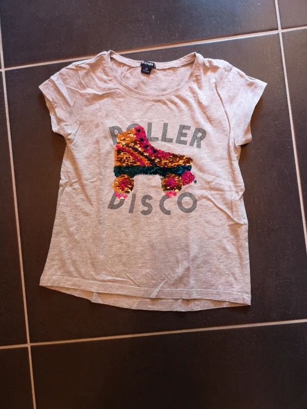 T shirt à sequins - photo numéro 2