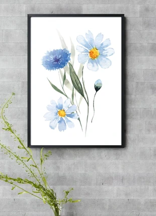 Wildflowers A4 graphic poster print, brand: Canon, condition: New with tags, £4.99, £5.94 includes Buyer Protection