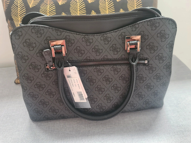 Sac a top main gris foncé