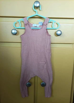 Salopette Zara couleur brique matière doudou, marque: Zara, état: Très bon état, taille: 12-18 mois / 80 cm, 4,00 €, 4,90 € Protection acheteurs incluse