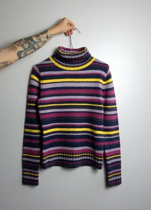 Pull colorblock rayé vintage, marque: Vintage Dressing, état: Très bon état, taille: M / 38 / 10, 23,00 €, 24,85 € Protection acheteurs (Pro) incluse