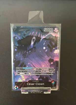 Carte One Piece César Clown OP10-002 FR Leader, brand: OnePiece, condition: New with tags, €38.00, €40.60 includes Buyer Protection