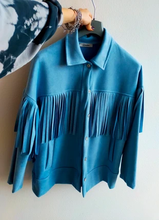 Giacca in camoscio, brand: New Collection, condizioni: Nuovo senza cartellino, taglia: Taglia unica, €10.00, €11.20 include la Protezione acquisti