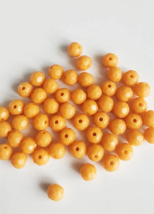 Matériel DIY #52: Perles facettées orange 10 mm, zustand: Sehr gut, 1,50 €, 2,28 € inklusive Vinted-Käuferschutz