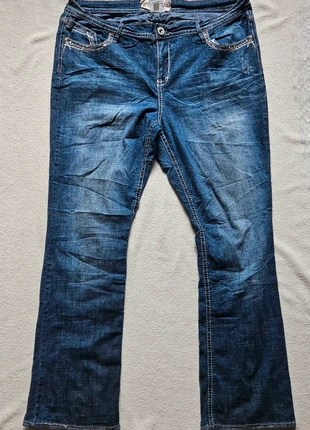 Jean Bleu Y2k Brodé, brand: Miss Sixty, condizioni: Ottime, taglia: 5XL / IT 54 / EU 50, €12.00, €13.30 include la Protezione acquisti