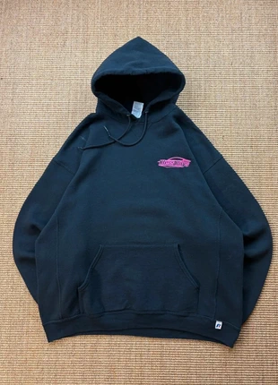 Russell Athletic hoodie noir Kless Boys print rose streetwear USA 2000s XL mixte capuche #0287, brand: Russell Athletic, condizioni: Buone, taglia: XL, €33.27, €35.63 include la Protezione acquisti Pro