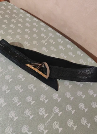 Cintura Vintage in Vera Pelle larga 5 cm lunga 90 cm, marca: Vintage Love, estado: Bueno, tamaño: 90 cm, 10,00 €, 11,20 € Protección al comprador incluida