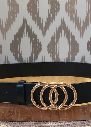 Ceinture Femme Noir Simili Cuir – Tendance & Élégance, condizioni: Ottime, taglia: Regolabile, €9.99, €11.19 include la Protezione acquisti Pro