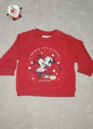 Pull de Noël Disney bébé 3m, brand: Disney Baby, condition: Very good, size: 1-3 months / 56 cm, €6.00, €7.00 includes Buyer Protection