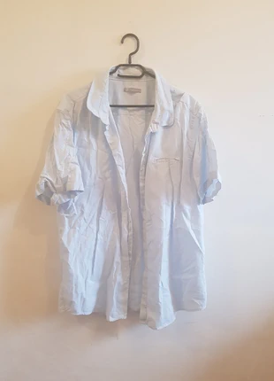 Chemise bleue pâle 3XL, marque: Gémo, état: Très bon état, taille: XXXL, 3,00 €, 3,85 € Protection acheteurs incluse