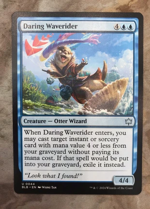 Magic: the Gathering - Daring Waverider (Solcaflutti Audace), marque: Magic: The Gathering, état: Très bon état, 1,10 €, 1,86 € Protection acheteurs incluse