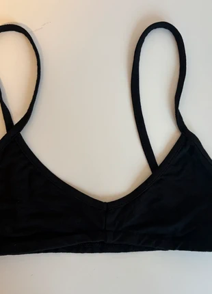 Schwarzer Baumwolle Bustier Top Shirt, merk: ABOUT YOU, staat: Nieuw zonder prijskaartje, maat: XS, € 2,00, € 2,80 inclusief Kopersbescherming