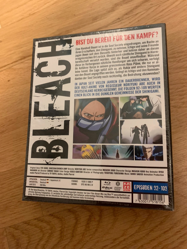 Bleach: Box 05 DVD (Episodes 92-109) (Germany)