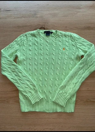 Torsadé vert logo orange Ralph Lauren de taille XS homme, marque: Ralph Lauren, état: Très bon état, taille: XS, 33,00 €, 35,35 € Protection acheteurs incluse