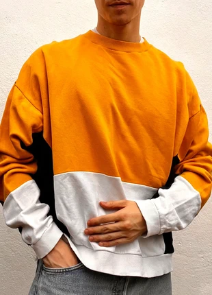 Sweat bicolore oversize Asos, brand: ASOS, condition: Very good, size: M, €8.00, €9.10 includes Buyer Protection