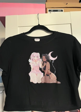 Pink baby moon crop top XXL, marque: pinkbabymoon, état: Bon état, taille: XXL / 44 / 16, 15,00 €, 16,45 € Protection acheteurs incluse