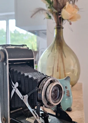 📷 Appareil photo pliant vintage Berthiot Paris Anastigmat f/4.5, merk: berthiot Paris, staat: Heel goed, € 50,00, € 53,20 inclusief Kopersbescherming