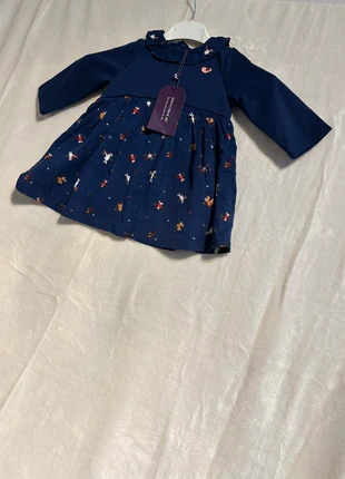Robe bébé / petite fille à manches longues, taille 6 mois, marque: Sergent Major, état: Neuf avec étiquette, taille: 3-6 mois / 62 cm, 10,00 €, 11,20 € Protection acheteurs incluse