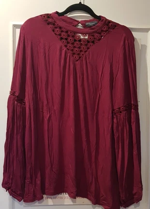 Blouse col crochet., merk: Yessica, staat: Heel goed, maat: L / 40 / 12, € 7,00, € 8,05 inclusief Kopersbescherming