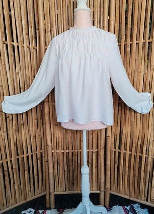 Camiseta frunces manga larga cuello redondo / Trendtrantra, marque: Trandtantra, état: Très bon état, taille: Taille unique, 12,00 €, 13,30 € Protection acheteurs incluse