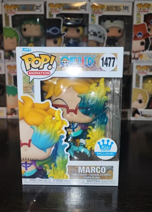 Funko Pop One Piece – Marco #1477, marca: Funko Pop, estado: Novo com etiquetas, tamanho: Prematuro, até 44 cm, €25.00, €26.95 inclui Proteção do Comprador
