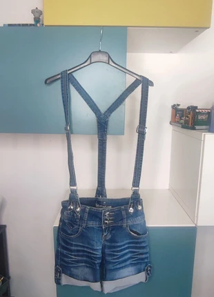 Short en jean à bretelles Lestand, Taille 36, marque: Lestand, état: Très bon état, taille: S / 36 / 8, 5,00 €, 5,95 € Protection acheteurs incluse