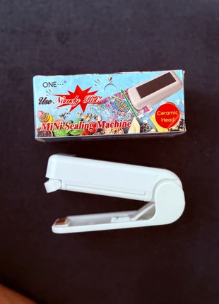 Mini machine à sceller les sachets – Tête céramique, aimantée, fonctionne à piles, brand: Maison, condition: New with tags, €5.99, €6.99 includes Buyer Protection