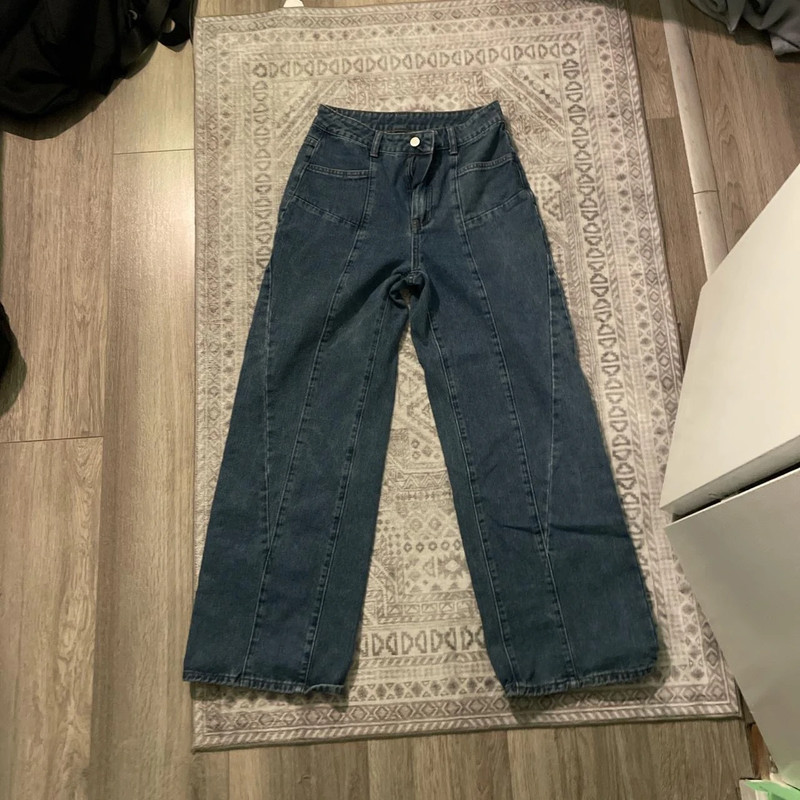 90s wide leg jeans 3