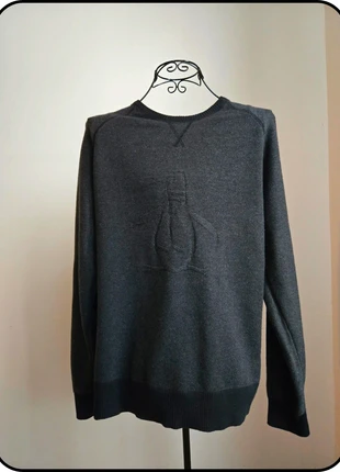 Sweat Original Penguin gris anthracite – Taille XL – coton et laine, brand: Original Penguin, condition: Very good, size: XL, €19.00, €20.65 includes Buyer Protection