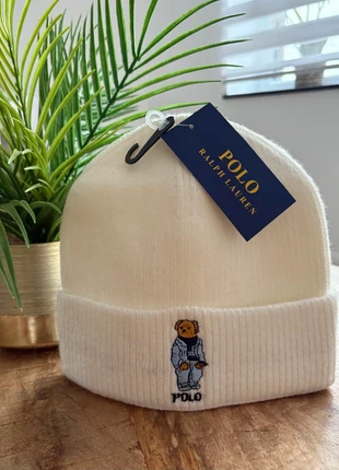 Bonnet Polo Ralph Lauren -Blanc avec ourson Polo Bear brodé, marque: Ralph Lauren, état: Neuf avec étiquette, taille: Taille unique, 30,00 €, 32,20 € Protection acheteurs incluse