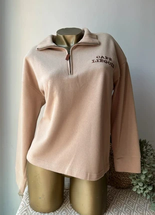 Sweat beige zippé col montant café liégeois – style casual chic, brand: JCL, condizioni: Nuovo senza cartellino, taglia: M / IT 42 / EU 38, €24.00, €25.90 include la Protezione acquisti