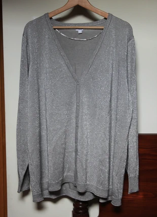 Cardigan argento Ovs, merk: OVS, staat: Heel goed, maat: XL / 42 / 14, € 8,00, € 9,10 inclusief Kopersbescherming