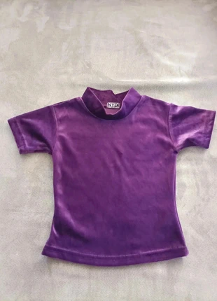 Petit haut d'hiver en velours ras - fille - 7/8ans - NYIC, brand: Nyic, condition: Very good, size: 7 years / 122 cm, €7.99, €9.09 includes Buyer Protection