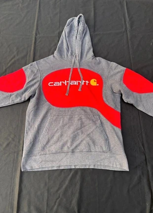 Sweat à capuche Carhartt vintage bicolore, merk: Carhartt, staat: Goed, maat: M, € 27,50, € 29,58 inclusief Kopersbescherming