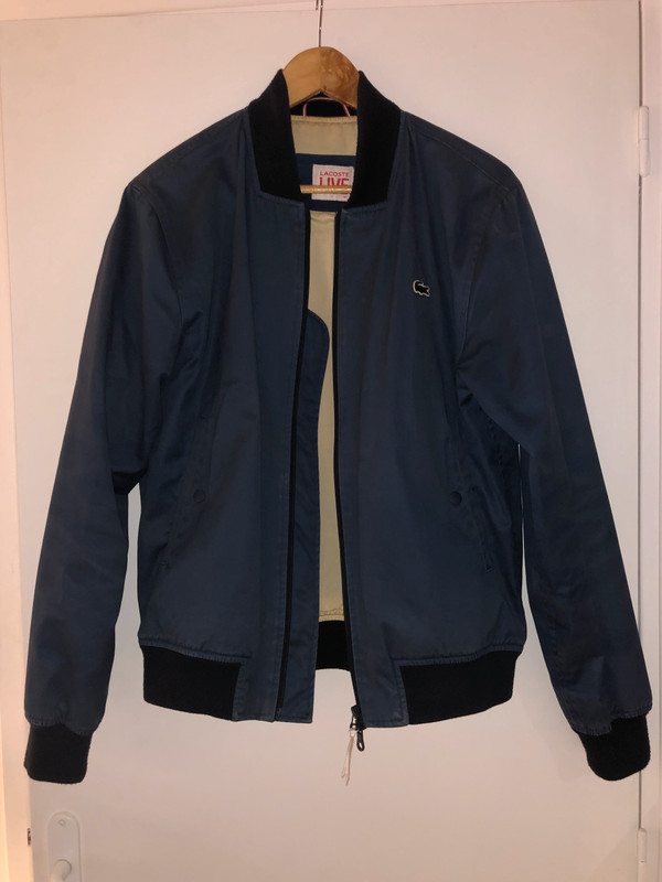 Veste lacoste hotsell live bleu