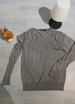 Pull col V taille S gris, brand: Adriano Jacometti, condizioni: Ottime, taglia: S, €2.50, €3.33 include la Protezione acquisti