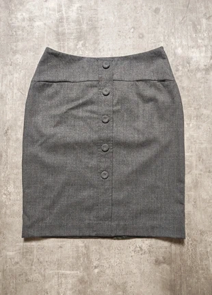 MJ2/ Jupe crayon Claudie Pierlot gris anthracite laine Made in France – Taille 1 (36), brand: Claudie Pierlot, condition: Very good, size: S / 36 / 8, €44.90, €47.85 includes Buyer Protection