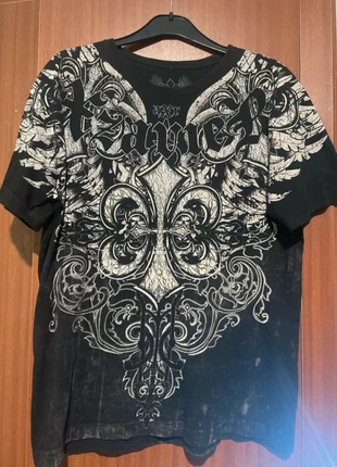 Y-shirt Xzavier, marque: Affliction, état: Très bon état, taille: L / 40 / 12, 40,00 €, 42,70 € Protection acheteurs incluse