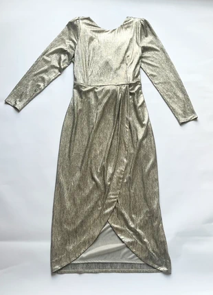 Robe dorée recto verso Sinéquanone taille 40 manches longues, marque: Sinéquanone, état: Très bon état, taille: L / 40 / 12, 40,00 €, 42,70 € Protection acheteurs incluse