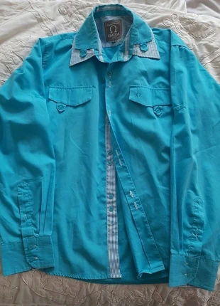 Mooi overhemd maat m, merk: Omega, staat: Heel goed, maat: M, € 5,50, € 6,48 inclusief Kopersbescherming