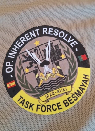 Task Force Besmayah Iraq Shirt, marca: Army, estado: Muito bom, tamanho: M, €35.00, €37.45 inclui Proteção do Comprador
