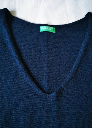 Vestido azul marinho Benetton, marque: United Colors of Benetton, état: Neuf sans étiquette, taille: XS / 34 / 6, 5,00 €, 5,95 € Protection acheteurs incluse