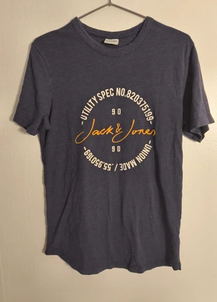 Jack & Jones Navy Blue Logo T-Shirt Vintage Streetwear Casual Fit, marca: Jack & Jones, estado: Muy bueno, tamaño: M, 5,00 €, 5,95 € Protección al comprador incluida