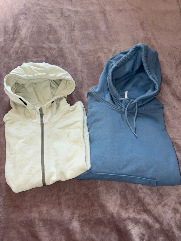 Lot de deux sweat à capuche homme taille S weekday ikks - photo numéro 13